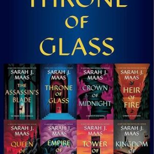 Throne Of Glass Series Collection 8 Books Set By Sarah J. Maas NEW COVER Sarah J. Maas